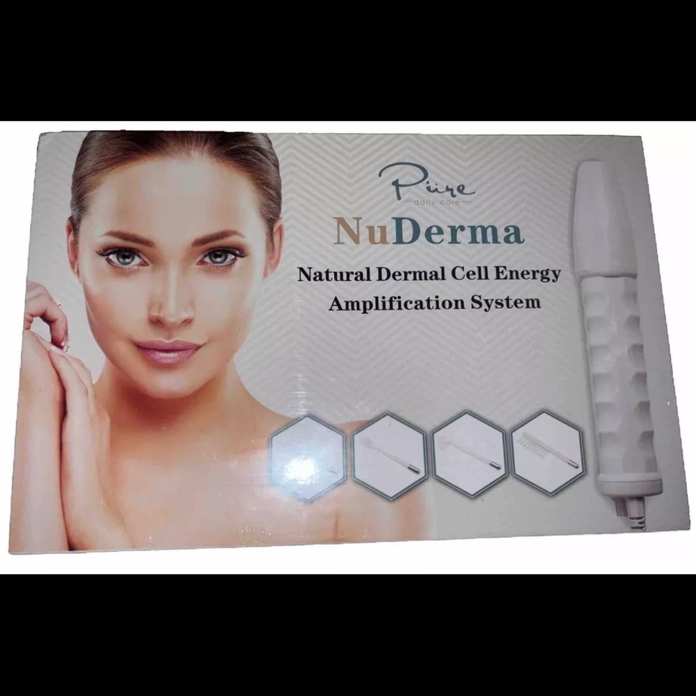 Pure  NuDerma Portable Handheld Skin Therapy Wand Amplification System